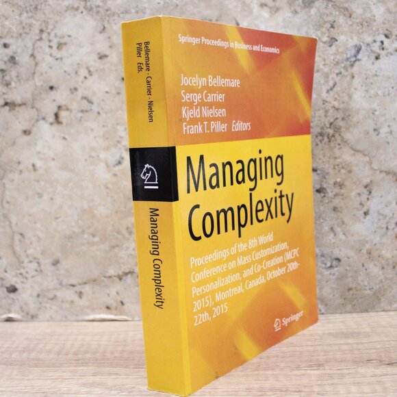 Springer Managing Complexity: Proceedings of the 8th World Conference Book - Picture 2 of 4